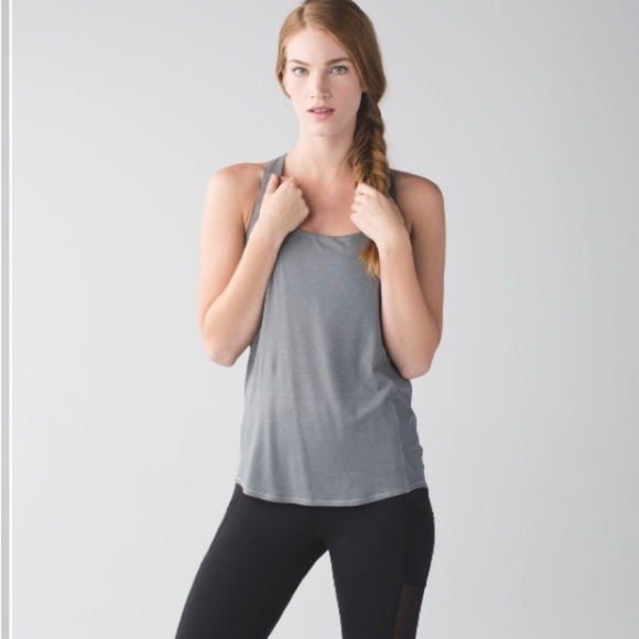 Lululemon Wild Tank top grey size 4 - Picture 1 of 8